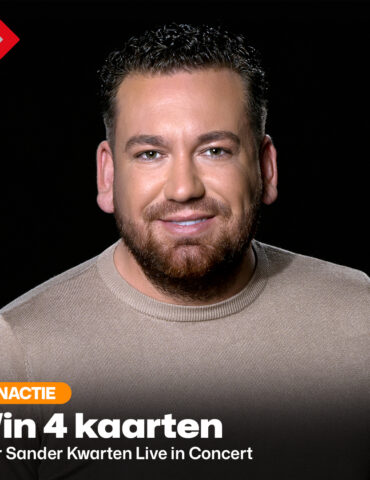 Sander Kwarten bij de RADIONL-winactie voor Sander Kwarten Live in Concert