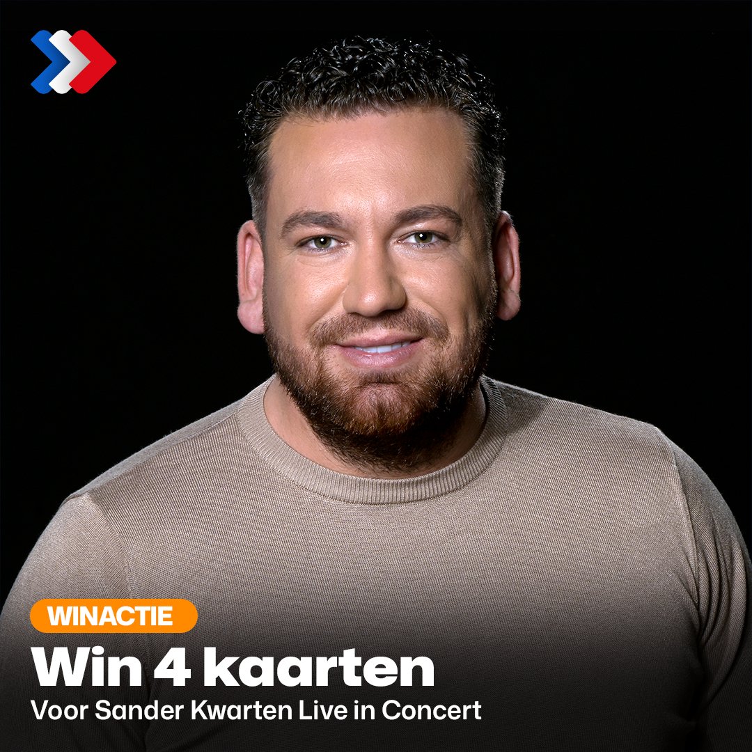 Sander Kwarten bij de RADIONL-winactie voor Sander Kwarten Live in Concert