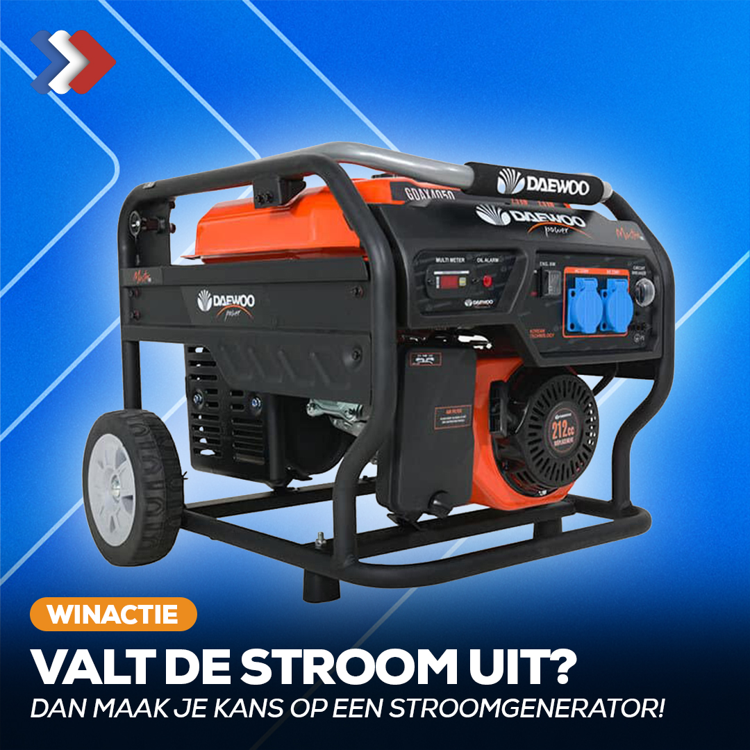 win een stroomgenerator