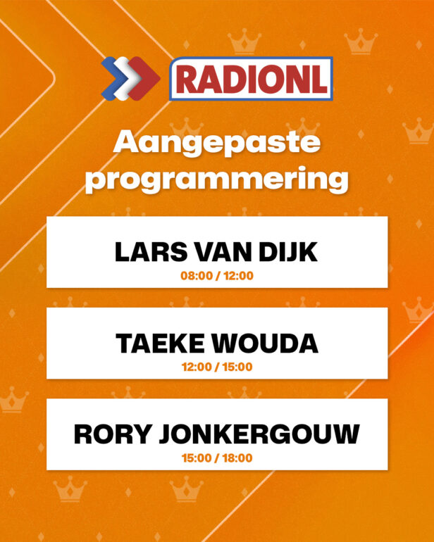 programmering op koningsdag