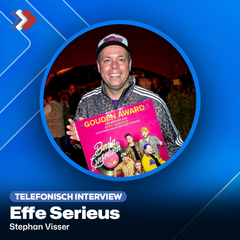 Telefonisch interview met Stephan Visser van Effe Serieus.